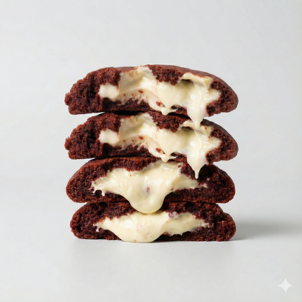 Red Velvet Cream Lava Cookie