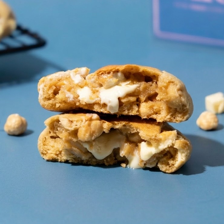 Hazelnut White Chocolate Cookie