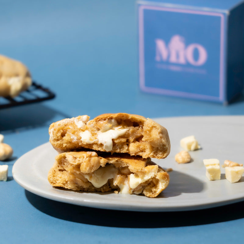 Hazelnut White Chocolate Cookie